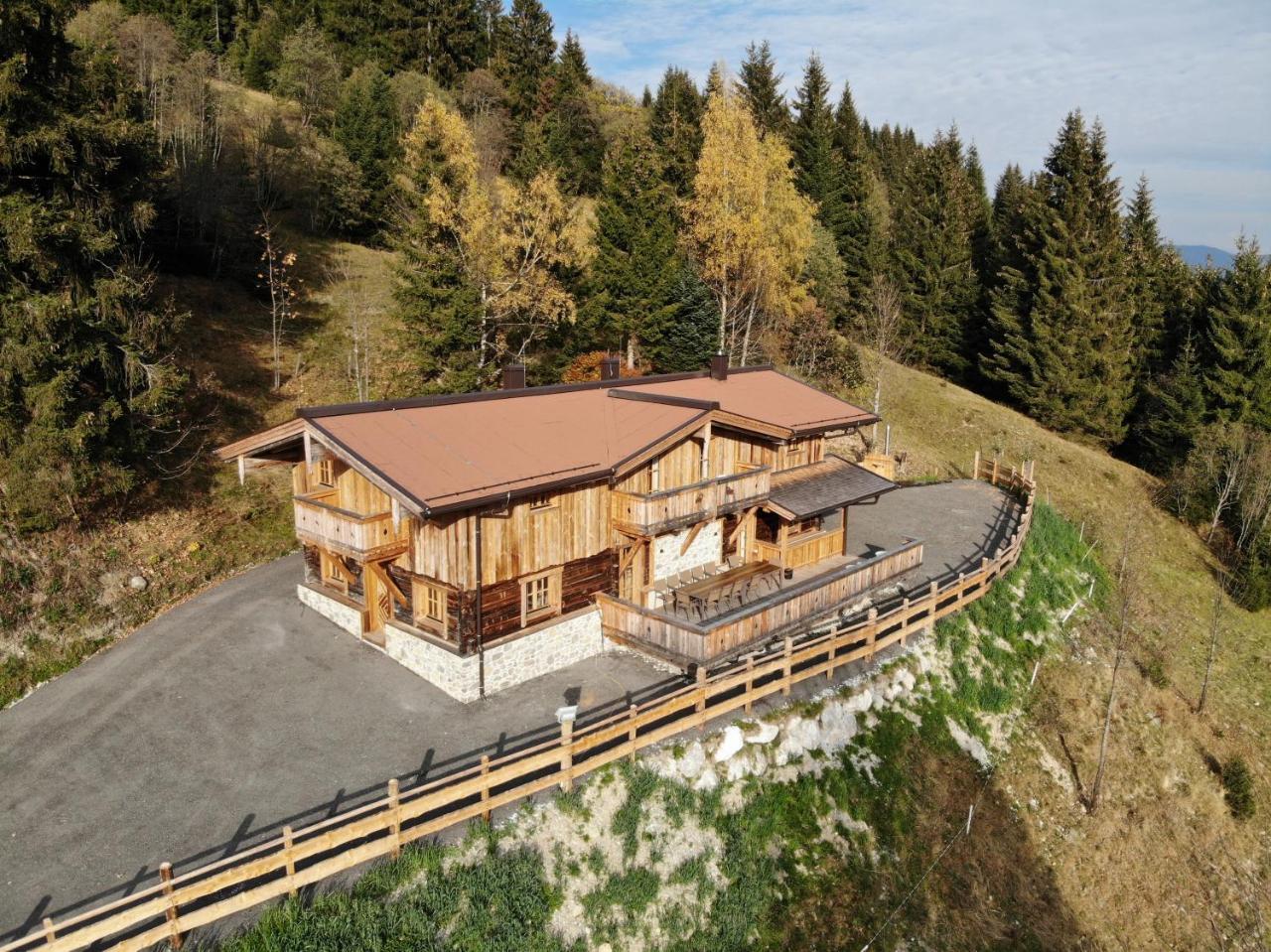 Almhuette Lengau Villa Saalbach-Hinterglemm Luaran gambar
