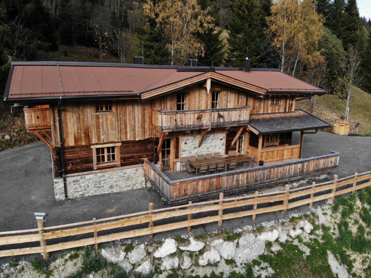 Almhuette Lengau Villa Saalbach-Hinterglemm Luaran gambar