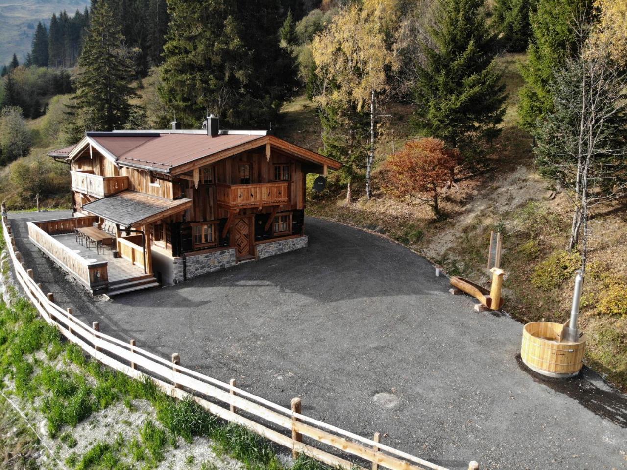 Almhuette Lengau Villa Saalbach-Hinterglemm Luaran gambar
